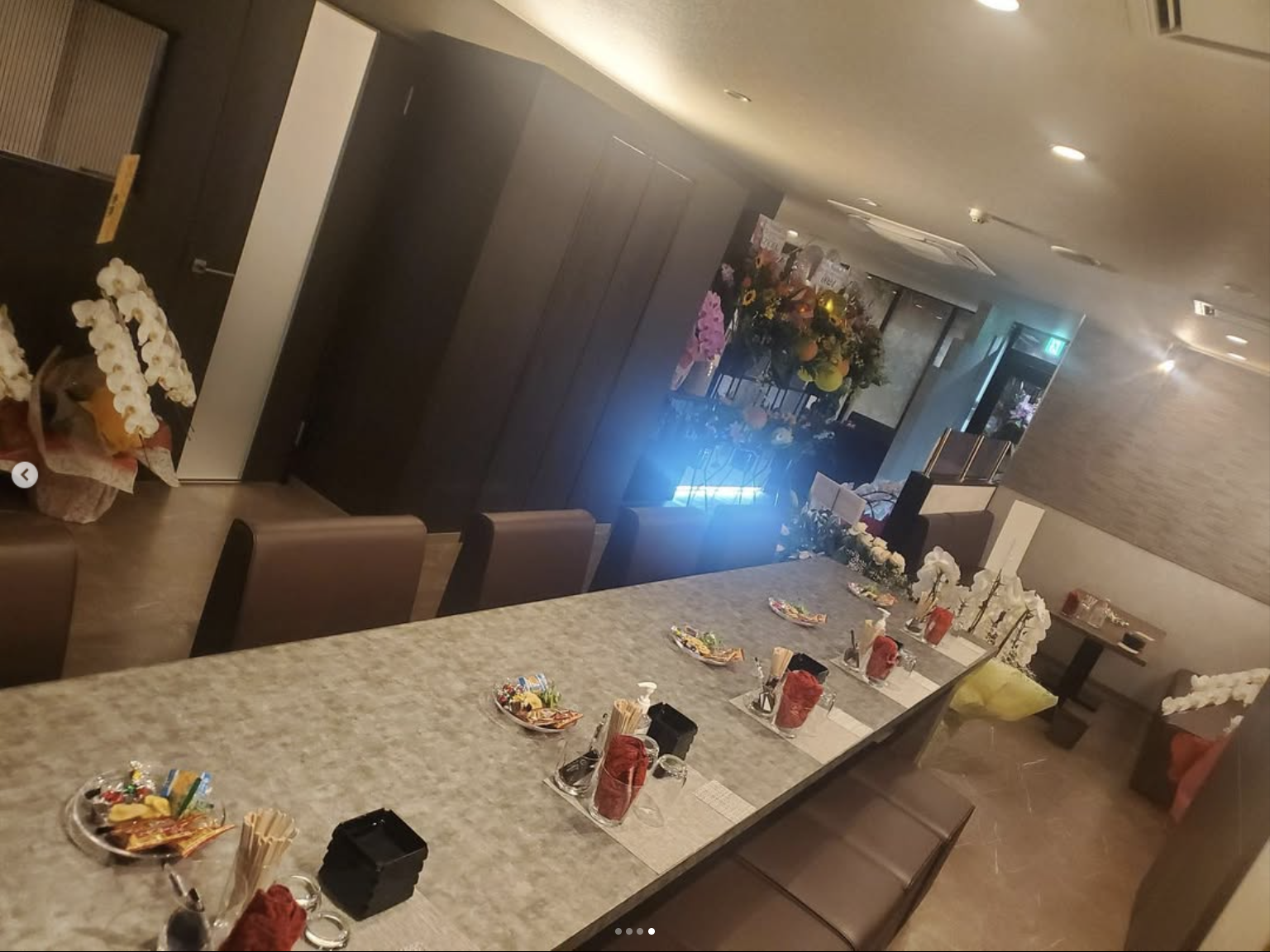Lounge Nagomi の上品なインテリア